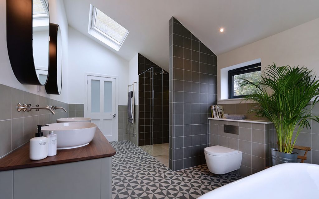 Bathroom photography whilst on a interior photography shoot in London.