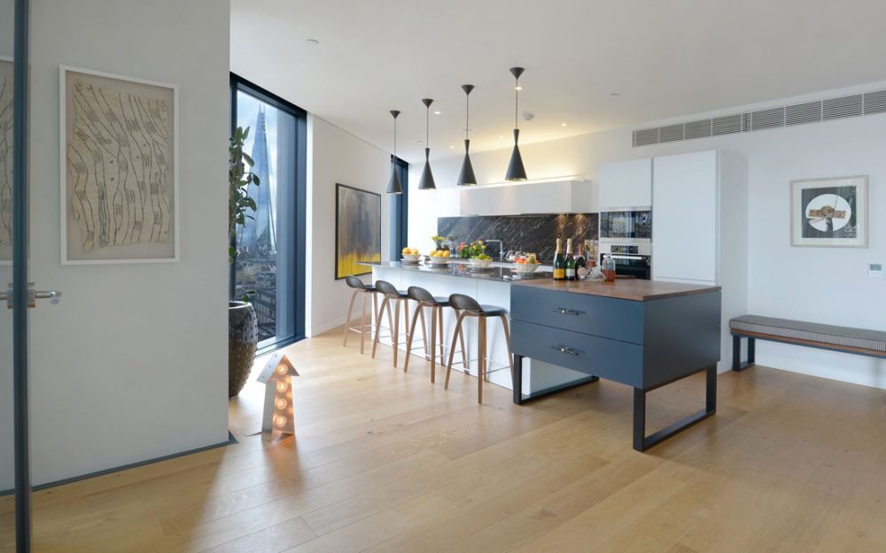 Interior Design Kitchen Photography in Central London apartment