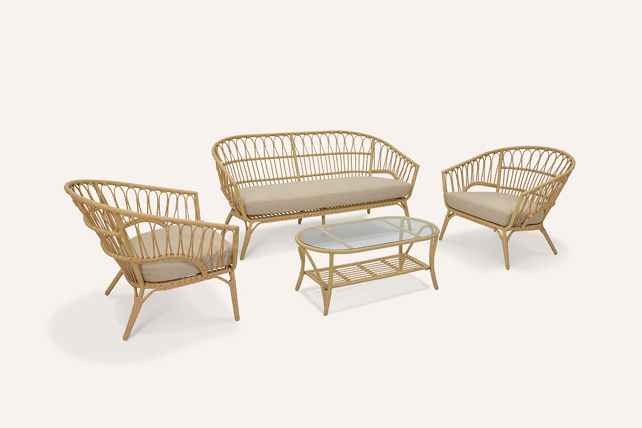 product photo of garden seating area