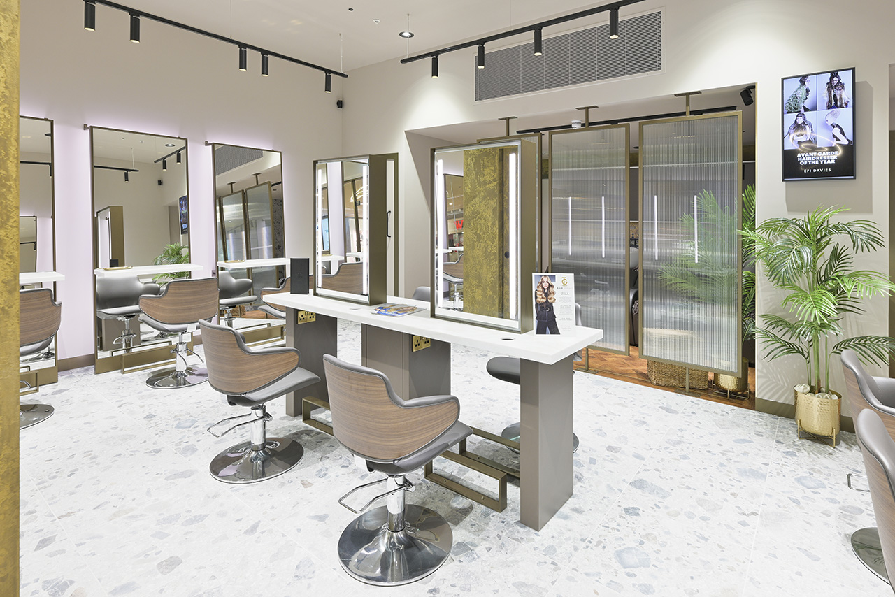 photography of toni and guy hair salon