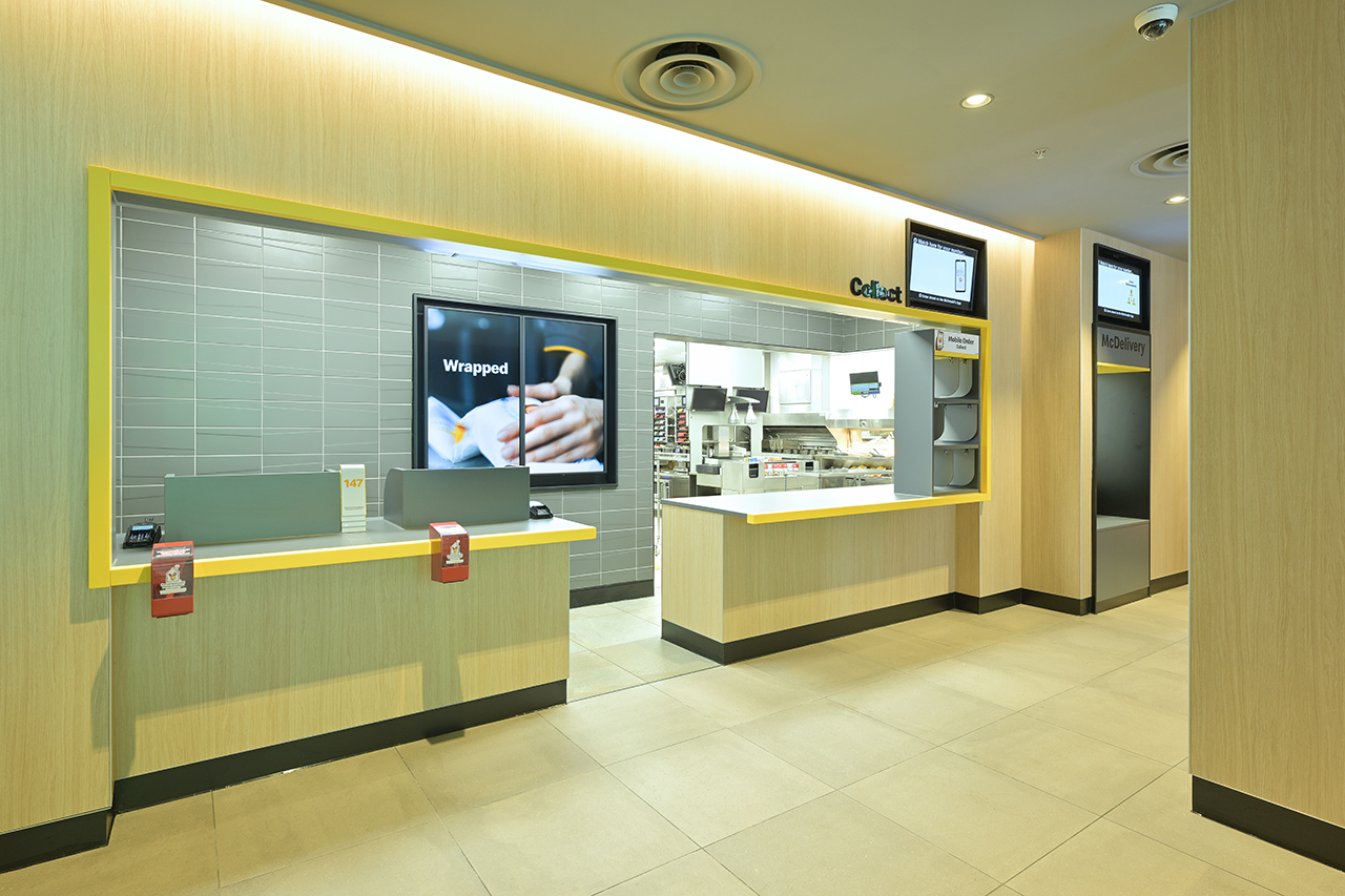 McDonalds Interior Photography