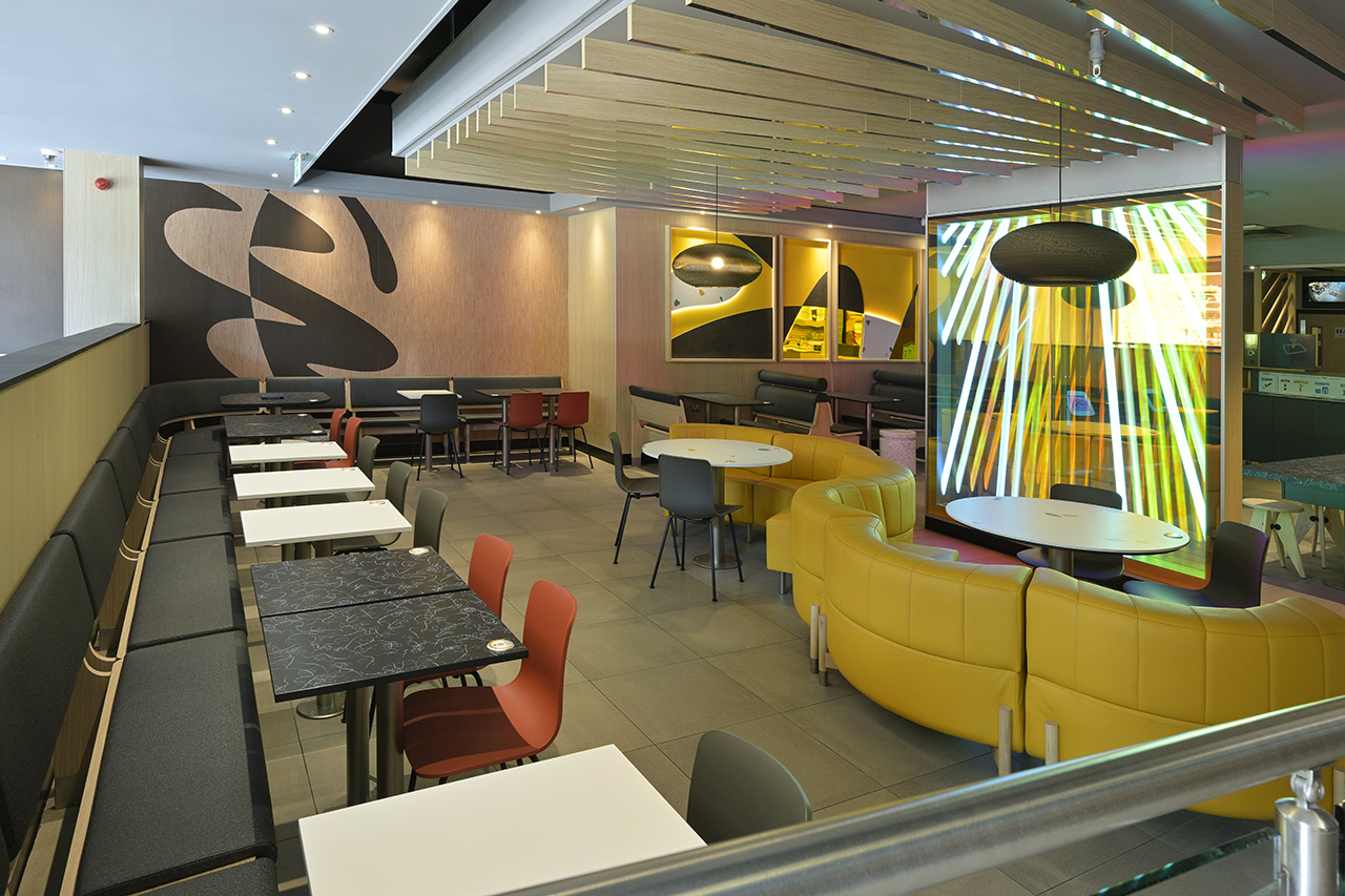 McDonalds Interior Photography