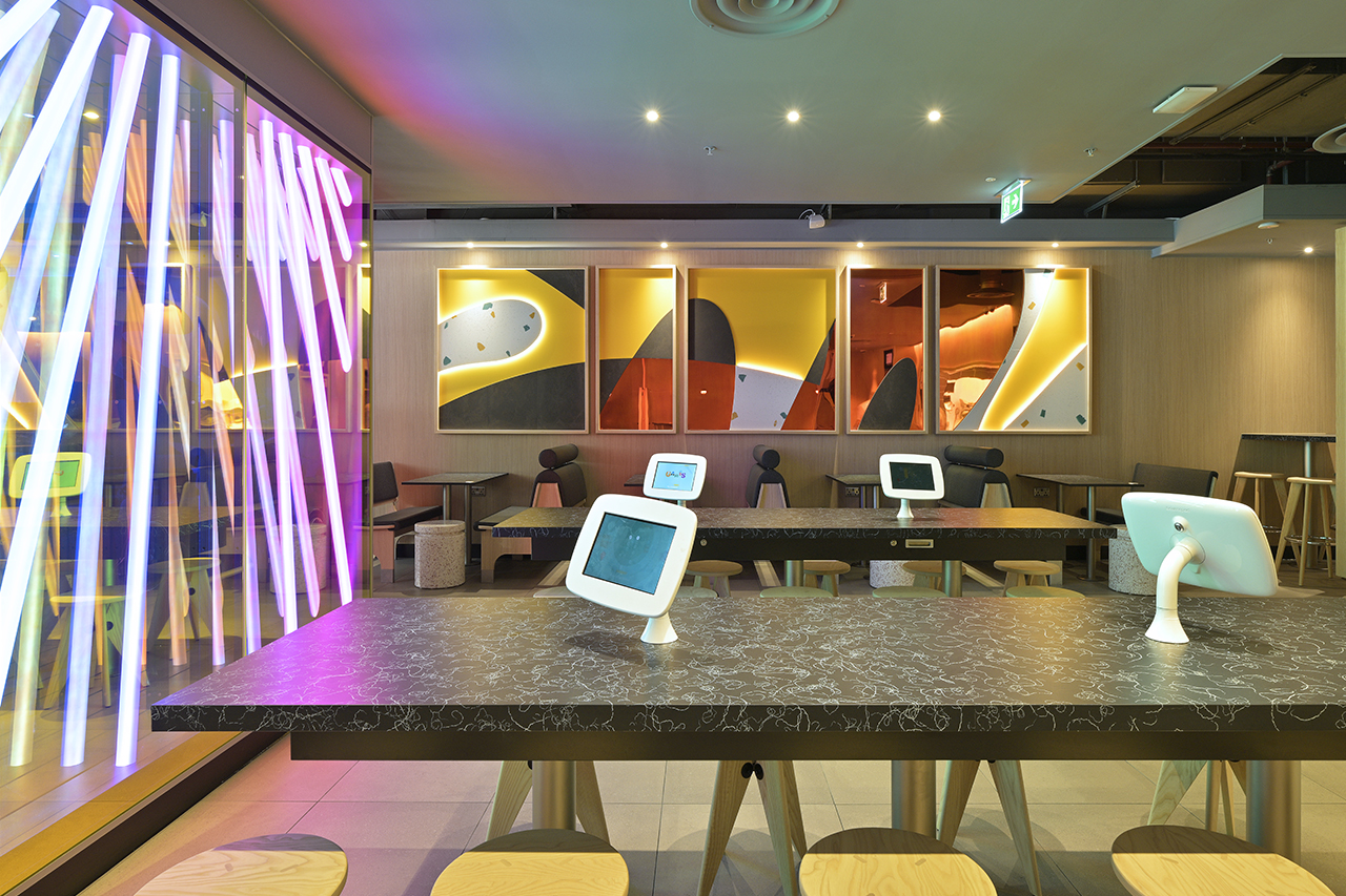 McDonalds Interior Photography