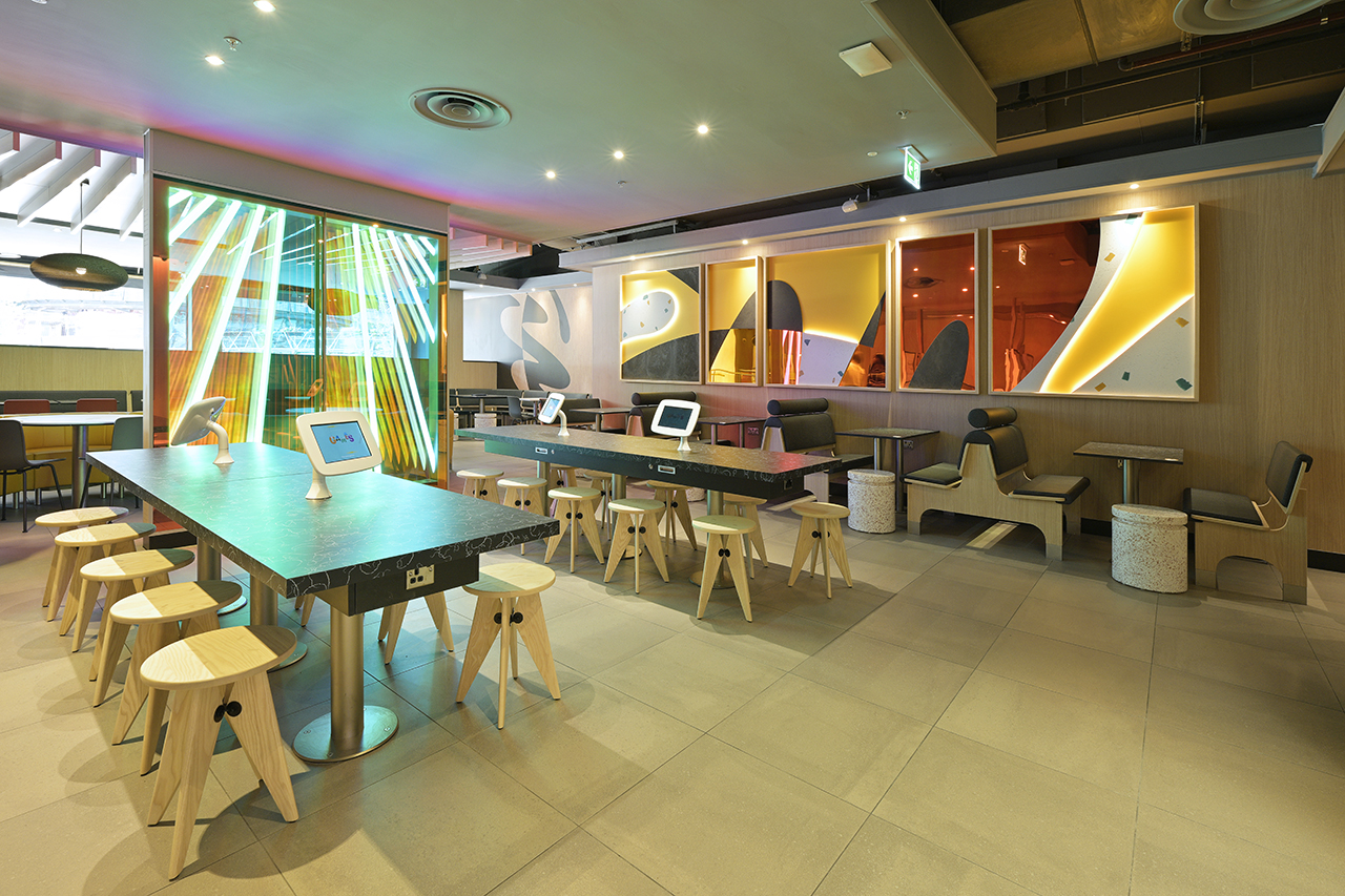 McDonalds Interior Photography