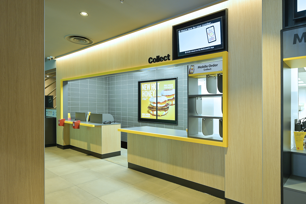 McDonalds Interior Photography