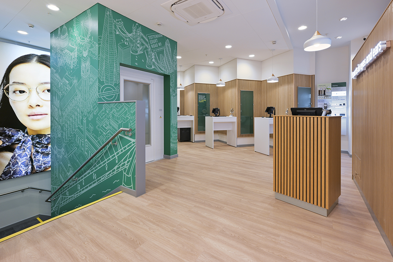 Specsavers Flagship retail Store London